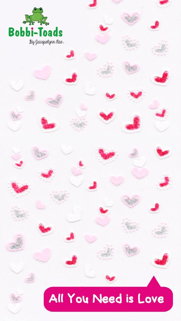 Bobbi Stickers Hearts